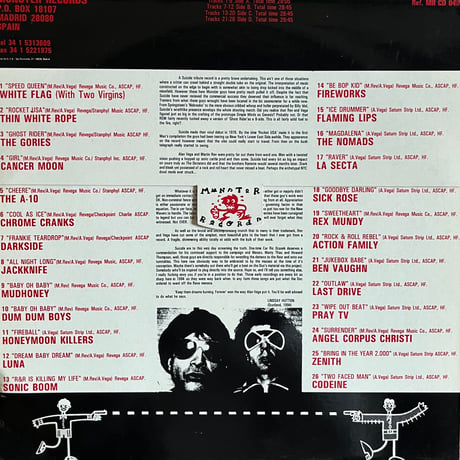 V.A. / Your Invitation To Suicide ( A Tribute To The Songs Of Martin Rev, Alan Vega)