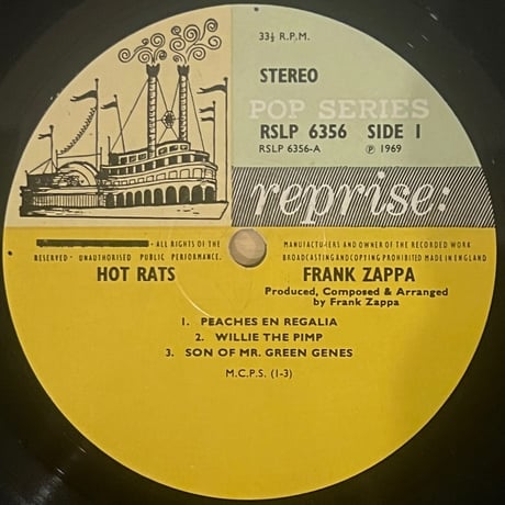 Frank Zappa / Hot Rats