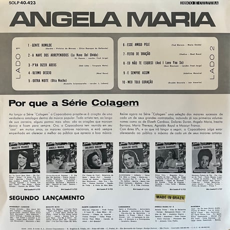 Angela Maria / Angel Maria No.3