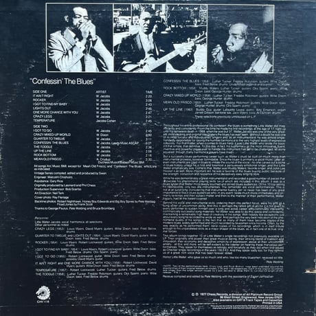 Little Walter / Confessin’ The Blues