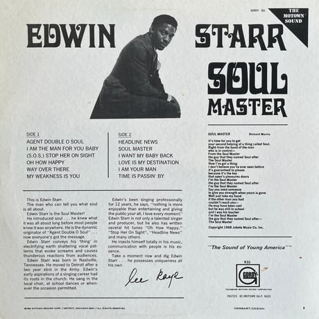 Edwin Starr / Soul Master