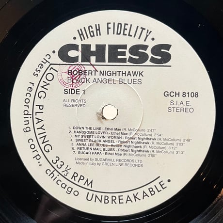 Roberto Nighthawk / Black Angel Blues