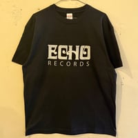 ECHO RECORDS T-SHIRTS Black