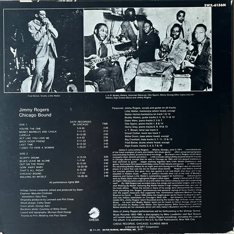 Jimmy Rogers / Chicago Bound