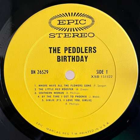 The Peddlers / Birthday