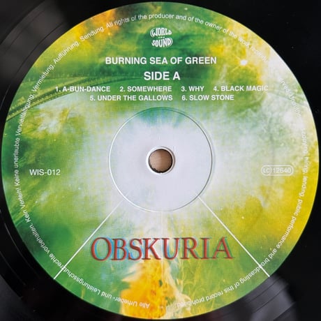 Obskuria / Burning Sea Of Green