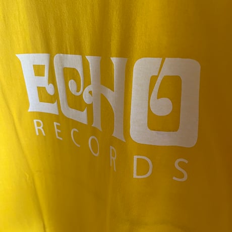ECHO RECORDS T-SHIRTS Yellow