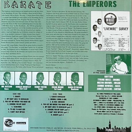 The emperors / Karate
