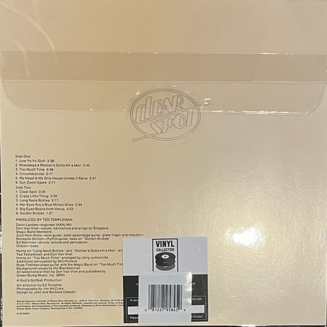 Captain Beefheart / Clear Spot