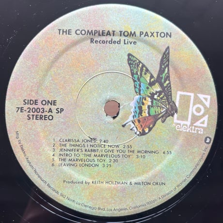 Tom Paxton / The Compleat Tom Paxton - Recorded Live