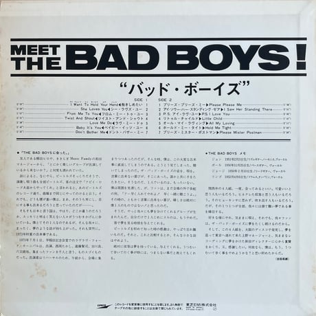 バッド・ボーイズ / Meet The Bad Boys !