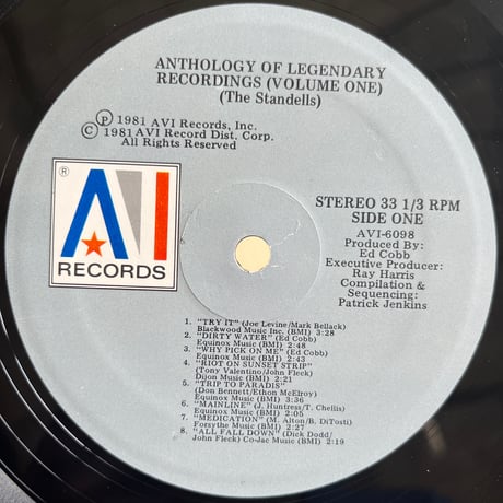 The Standells / Anthology Of Legendary Recordings Volume One