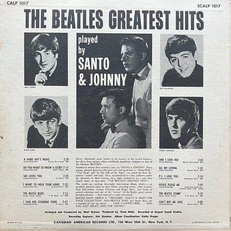Santo & Johnny / The Beatles Greatest Hits