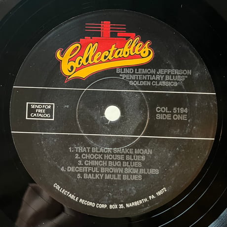 Blind Lemon Jefferson / Penitentiary Blues