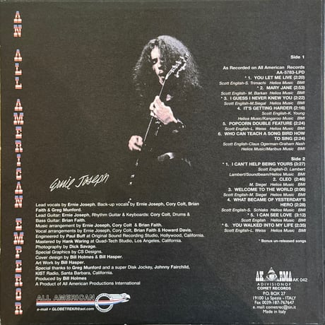 Ernie Joseph / An All American Emperor