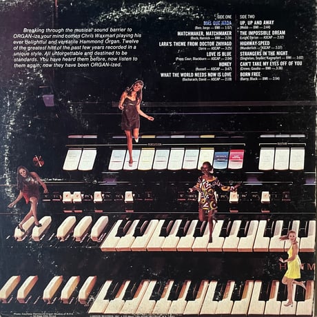 Chris Waxman Organized / Chris Waxman At The Hammond Organ
