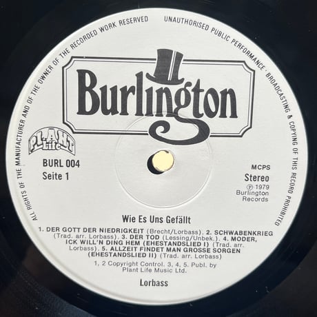 Lorbass / Wie Es Uns Gefällt