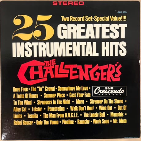 The Challengers / 25 Greatest Instrumental Hits