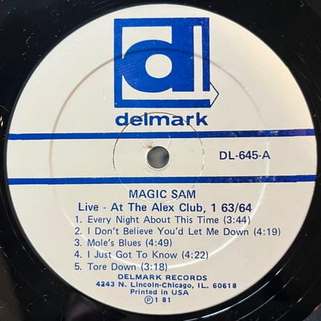 Magic Sam / Magic Sam Live At The Ann Arbor & In Chicago