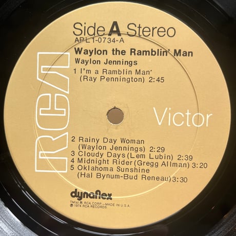 Waylon Jennings / Waylon The Ramblin’ Man