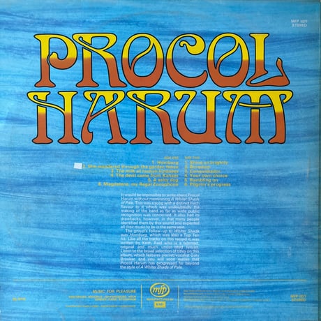 Procol Harum / A Salty Dog