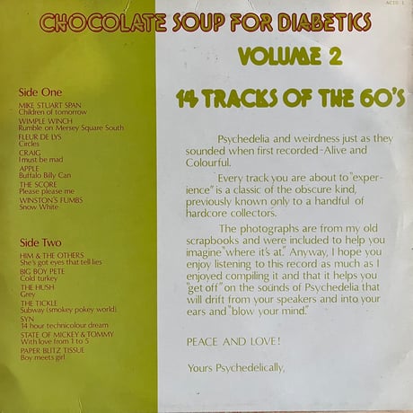 V.A. / Chocolate Soup For Diabetics Vol.2