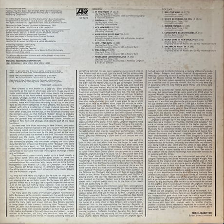 Professor Longhair / New Orleans Piano
