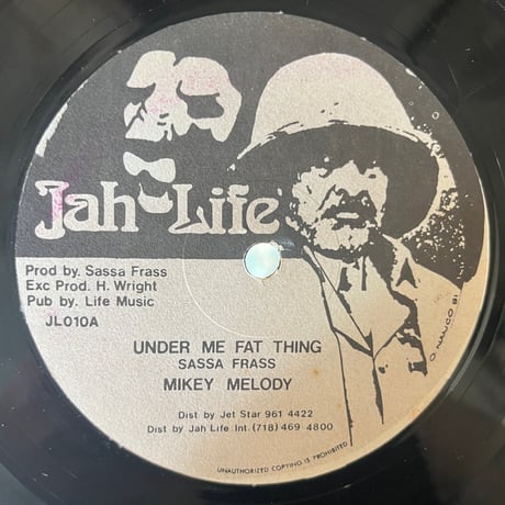Mikey Melody • Boogsie Jahmalla / Under Me Fat Thing • Reggae Music