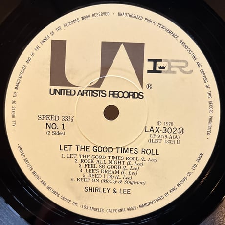 Shirley & Lee / …Let The Good Times Roll