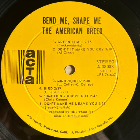 The American Breed / Bend Me, Shape Me