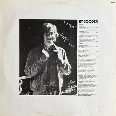 Ry Cooder / ST