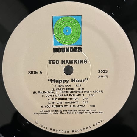 Ted Hawkins / Happy Hour
