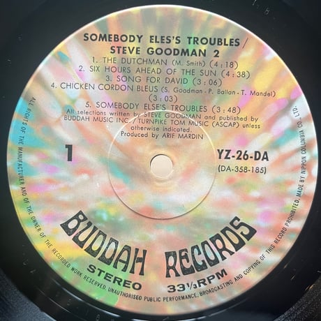 Steeve Goodman  / Somebody Else's Troubles