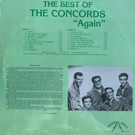 The Concords / Best Of The Concords “Again”
