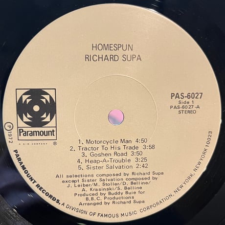 Richard Supa / Homespun