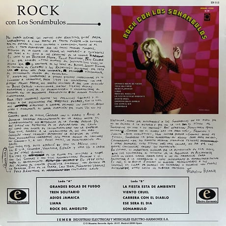 Los Sonámbulos  / Rock Con Los Sonámbulos
