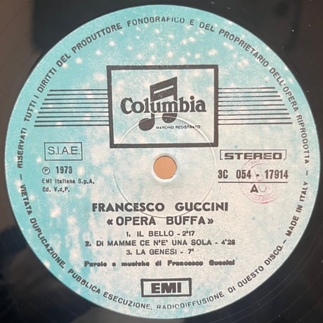 Francesco Guccini / Opera Buffa