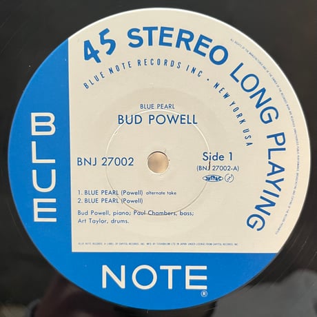 Bud Powell / Blue Pearl