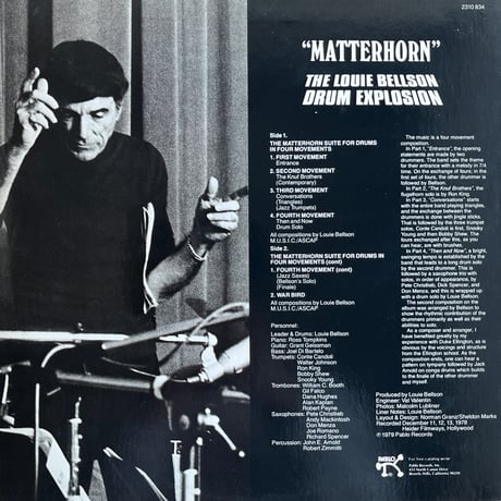 The Louie Bellson Drum Explosion / Matterhorn