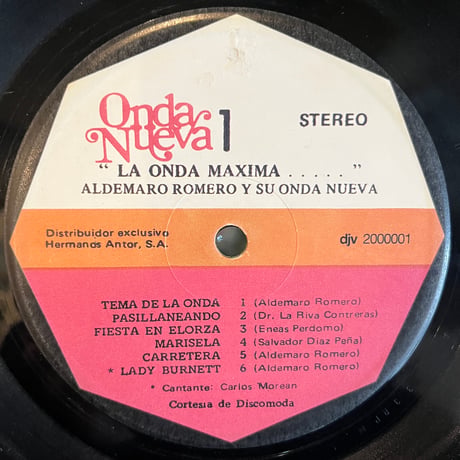 Aldemaro Romero Y Su Onda Nueva / La Onda Máxima