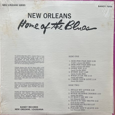 V.A. / New Orleans Home Of The Blues