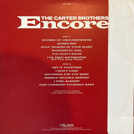 The Carter Brothers / Encore!