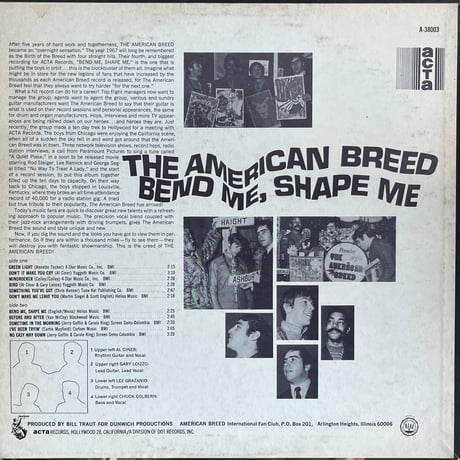 The American Breed / Bend Me, Shape Me
