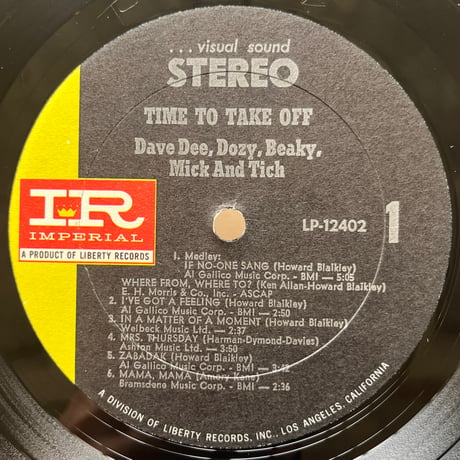 Dave Dee, Dozy, Beaky, Mick & Tich / Time To Take Off