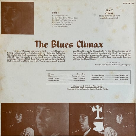 Alan Franklin Exprosion / The Blues Climax