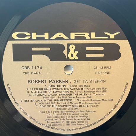 Robert Parker / Get Ta Steppin’