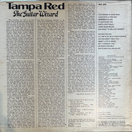 Tampa Red / The Guitar Wizard 1935-1953