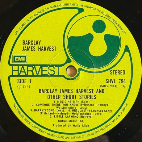 Barclay James Harvest / Barclay James Harvest And Other Short Stories