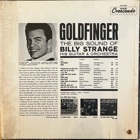 Billy Strange / Gold Finger