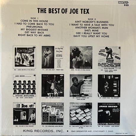 Joe Tex / The Best Of Joe Tex